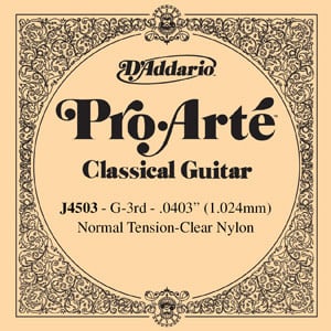 ProArté Classical Guitar Strings (Single String) - Image 3