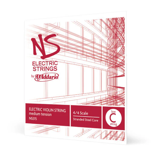 Low C String For Electric Violin D'Addario NS315