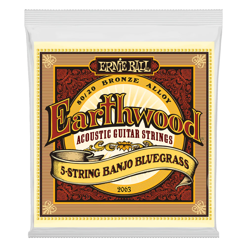 Banjo Strings 5 String Ernie Ball Earthwood 80/20 Bronze Loop End