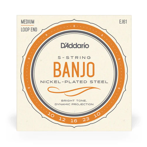 D'Addario Nickel Plated Steel Banjo Strings - Image 14