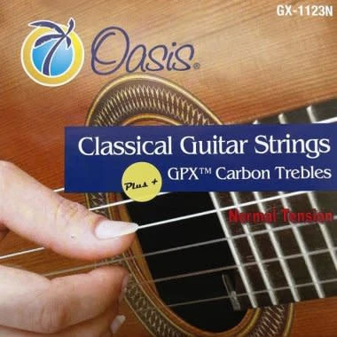 Oasis GPX Carbon Trebles Classical Guitar Strings (3) - Normal