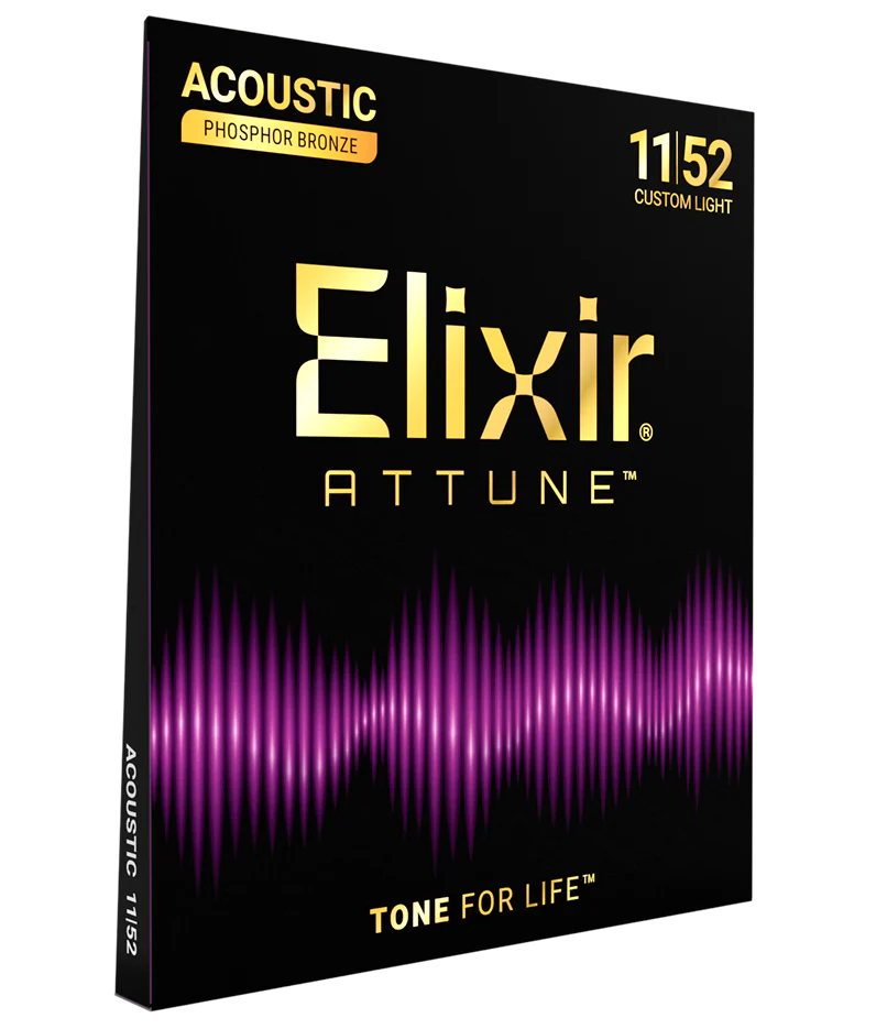 Elixir ATTUNE Phosphor Bronze Acoustic Guitar Strings - Image 4