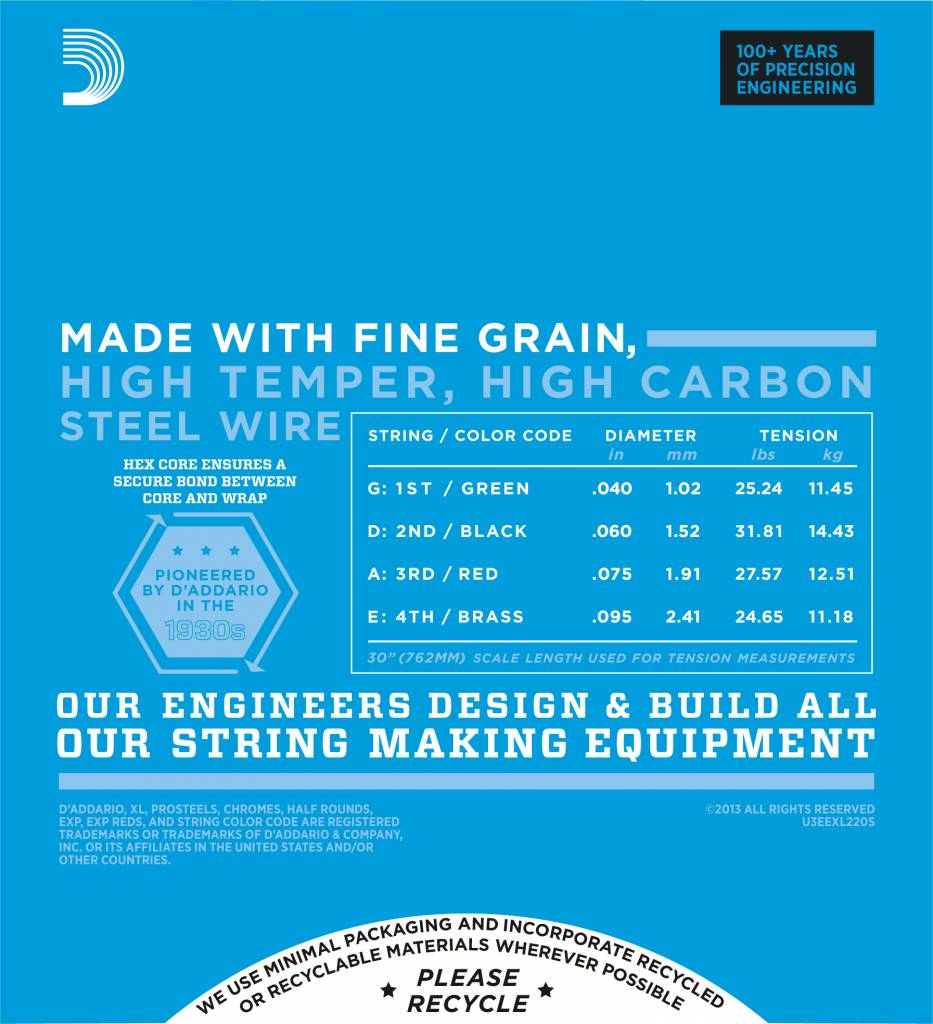D'Addario Nickel Wound Bass Strings - Image 4