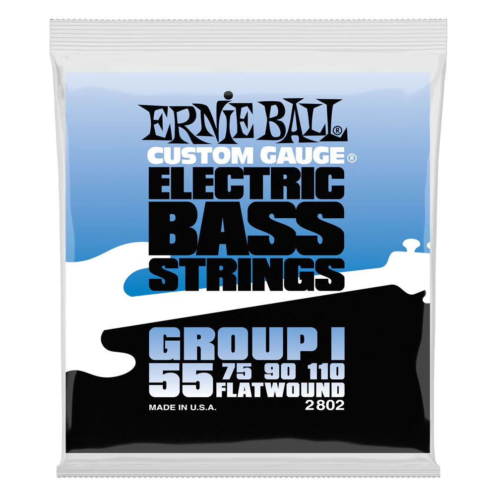 Ernie Ball Flatwound Bass Guitar Strings