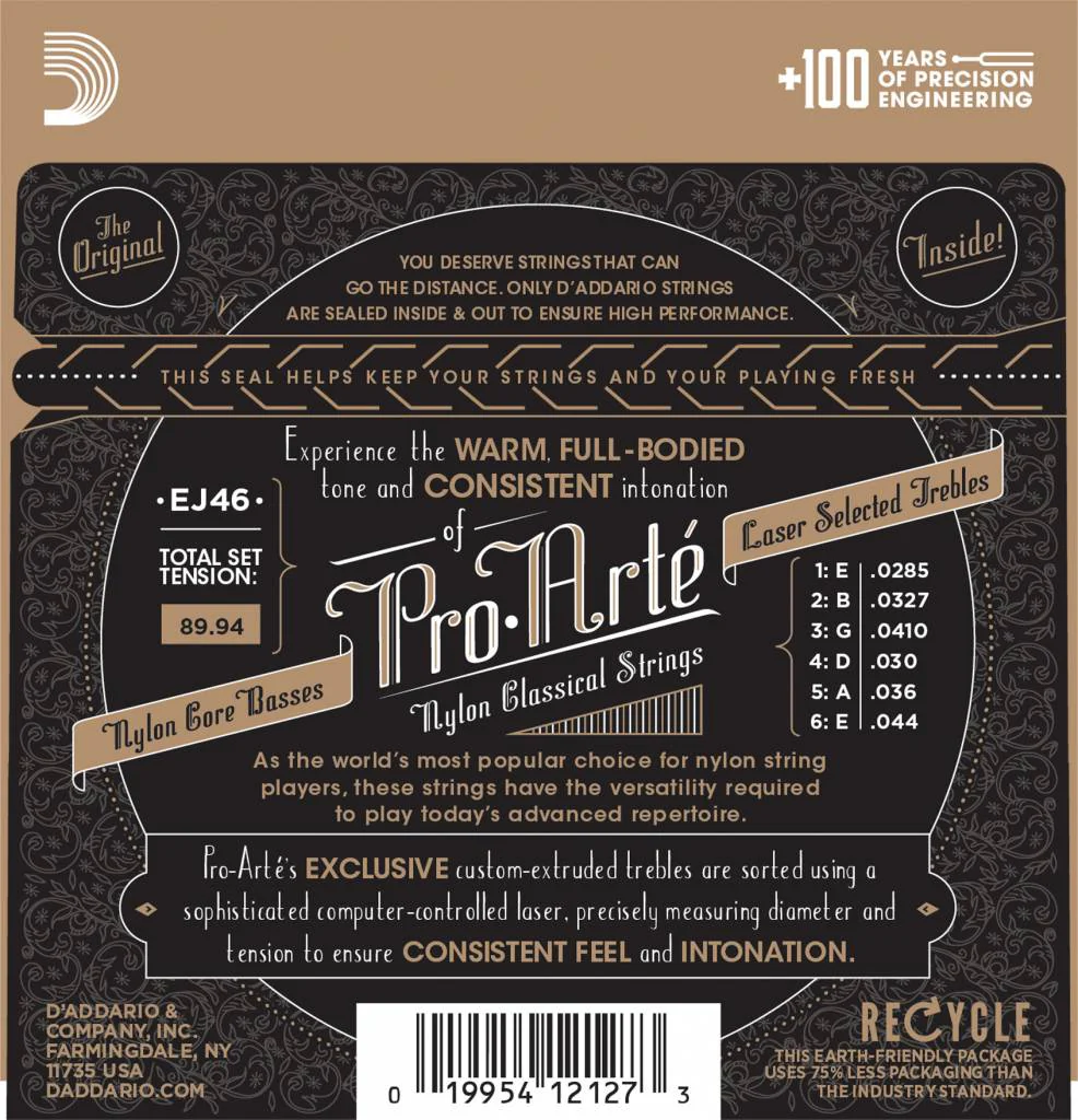 D'Addario ProArté Cassical Guitar Strings - Image 7