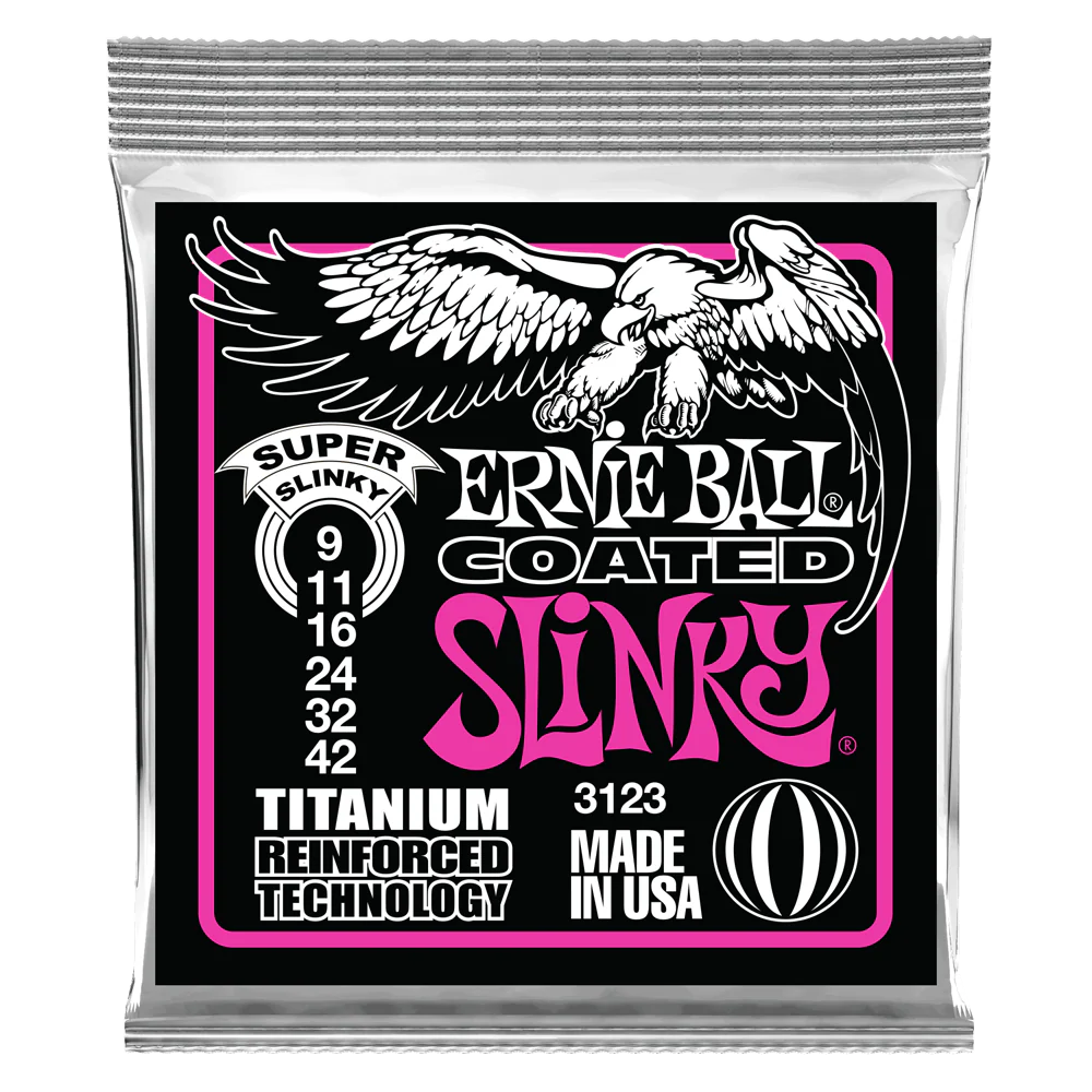 Ernie Ball Coated Titanium Electric Guitar Strings - Image 10