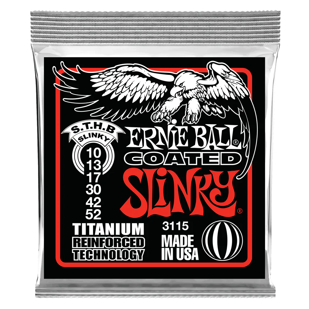 Ernie Ball Coated Titanium Electric Guitar Strings - Image 11