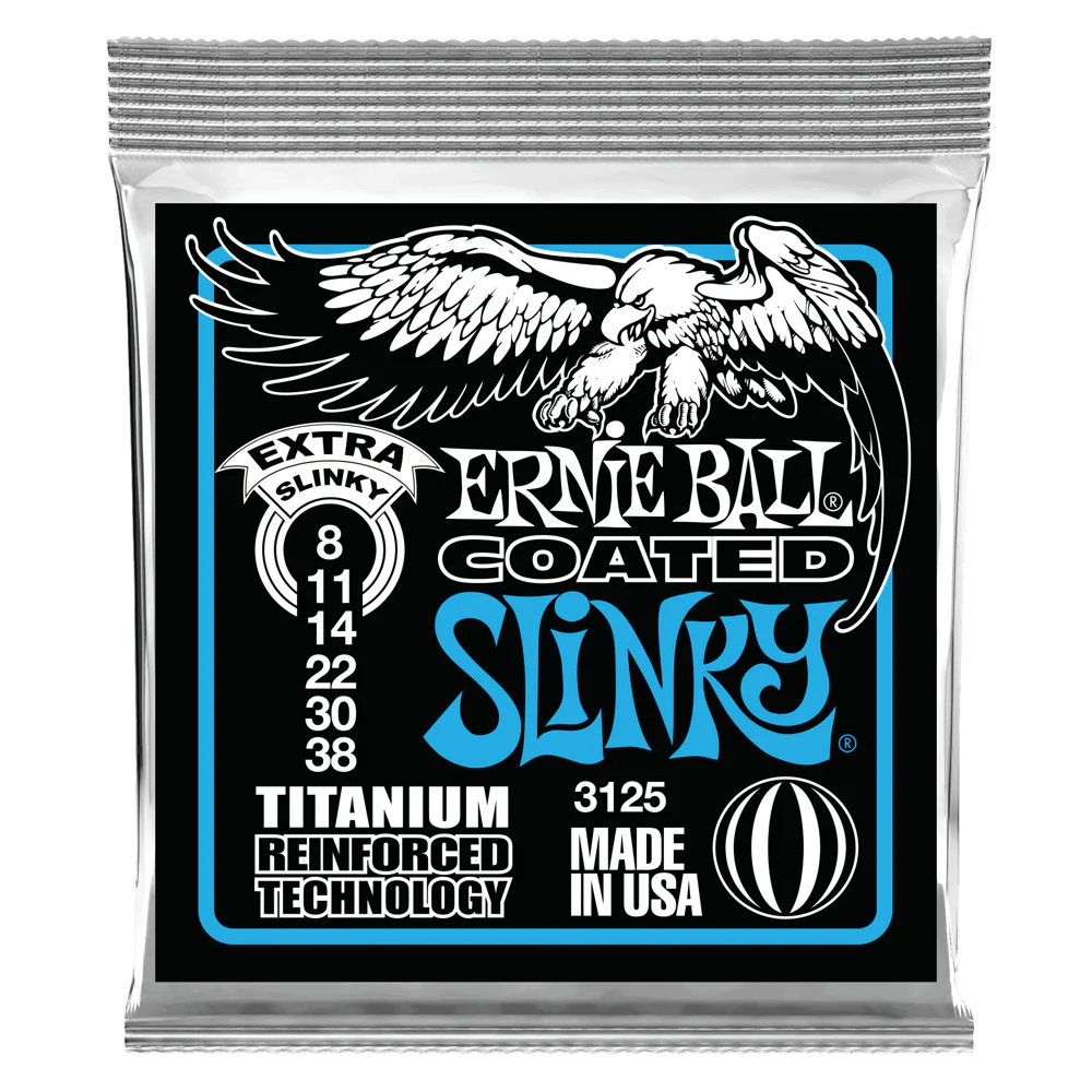 Ernie Ball Coated Titanium Electric Guitar Strings - Image 13