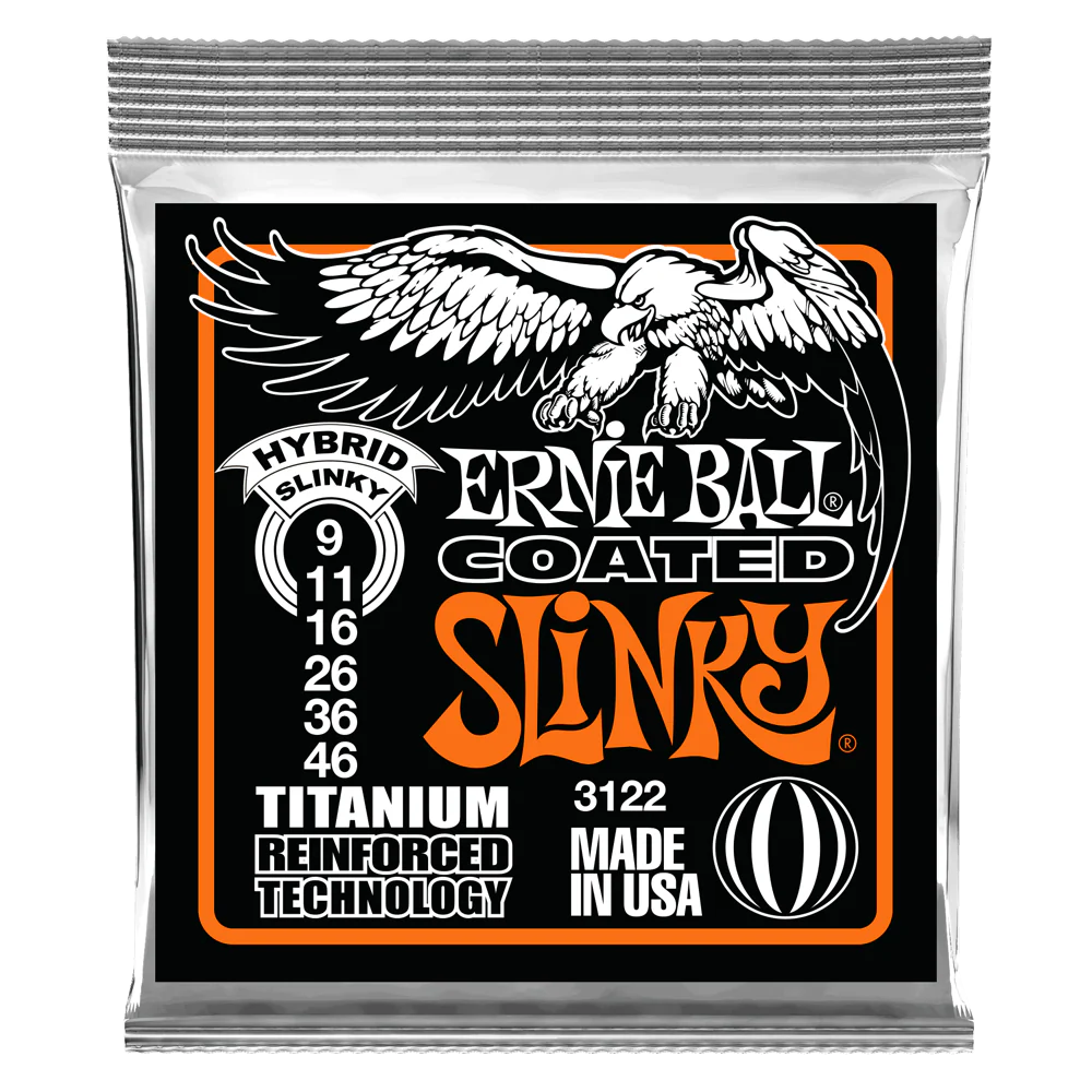Ernie Ball Coated Titanium Electric Guitar Strings - Image 3