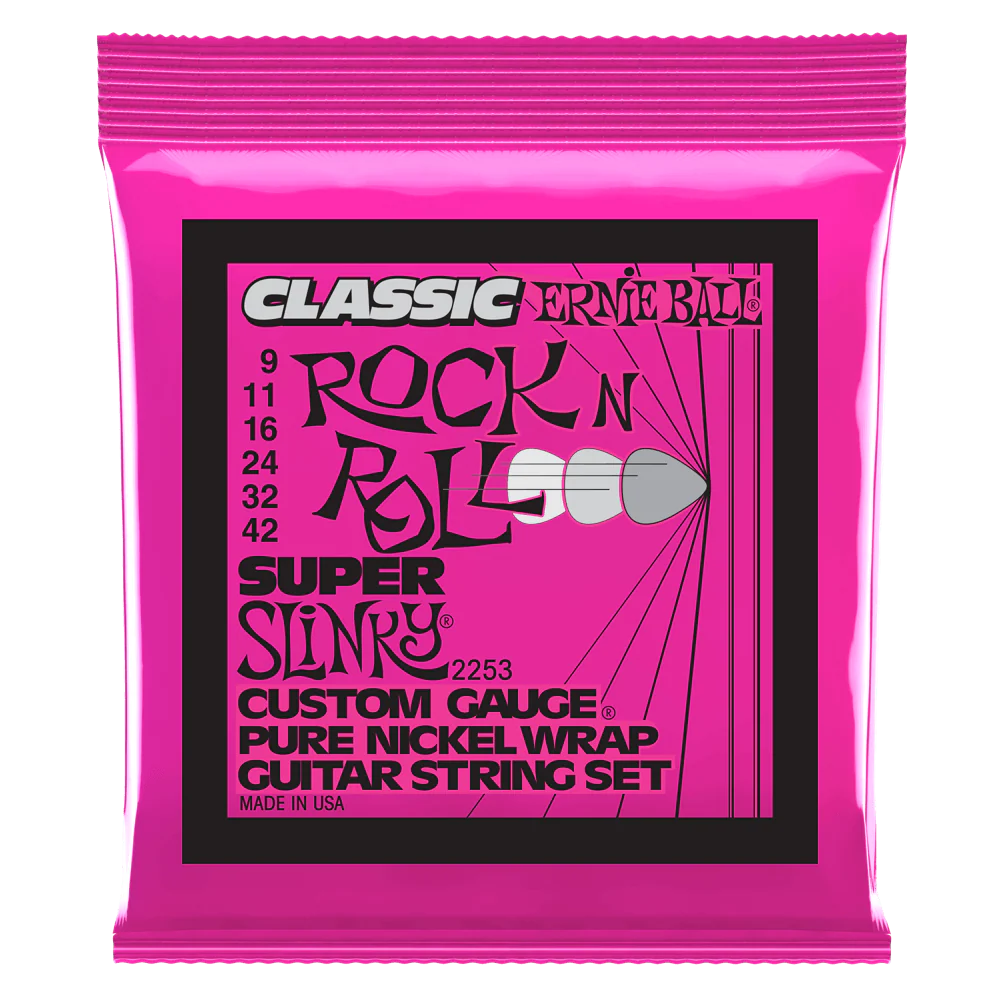 Ernie Ball Classic Rock N Roll Pure Nickel Wrap Electric Guitar Strings - Image 7