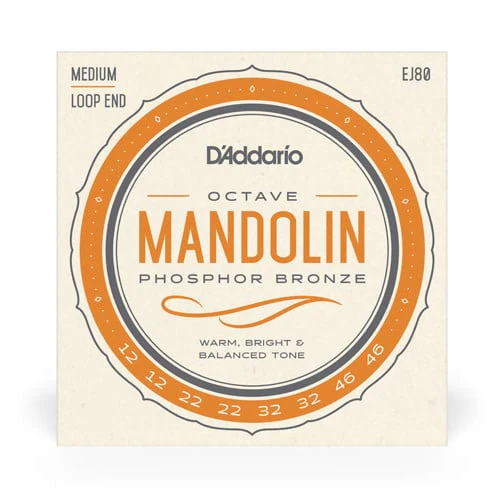 Mandolin Strings D'Addario Octave Phosphor Bronze Medium