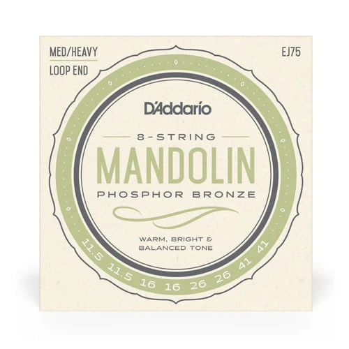D'Addario Phosphor Bronze Mandolin Strings - Image 3