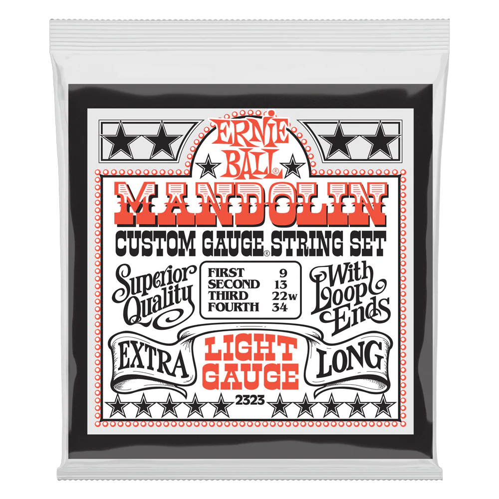 Mandolin Strings Ernie Ball Stainless Steel Loop End