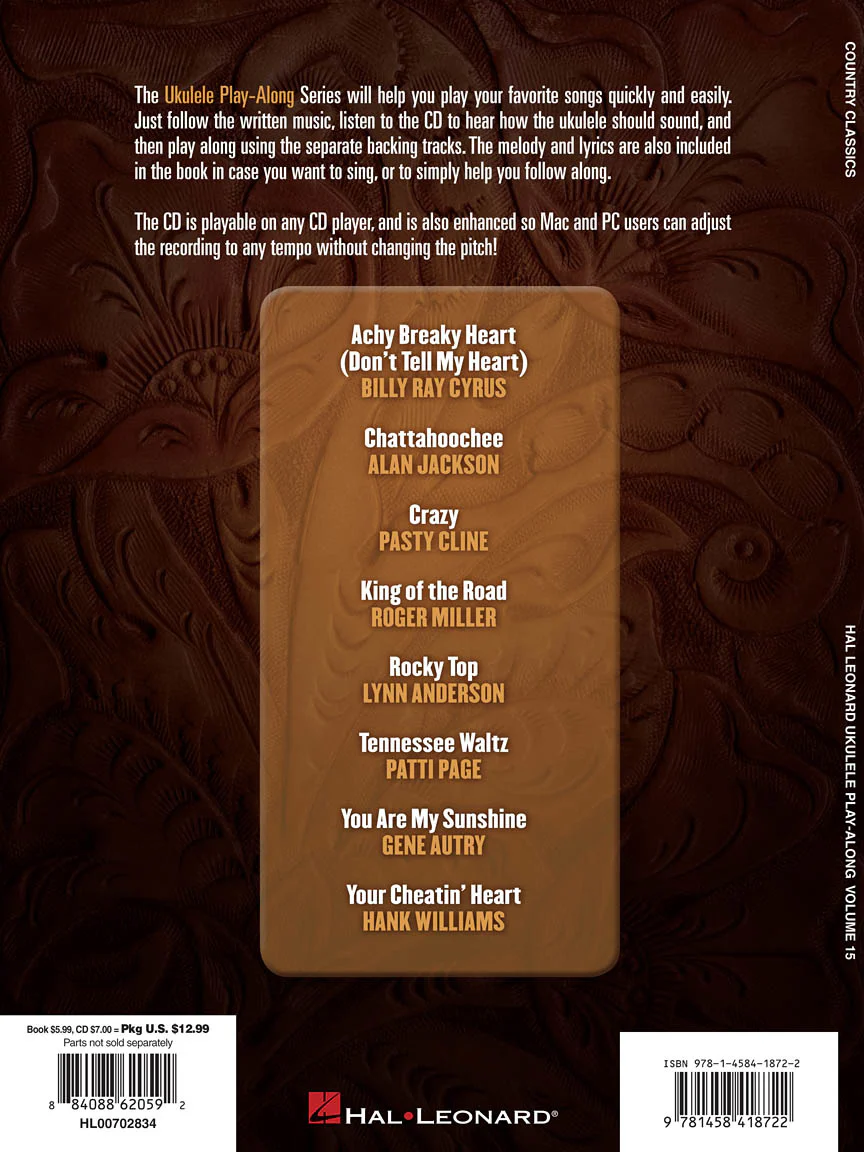 Country Classics, Ukulele Play-Along Vol. 15 - Image 6