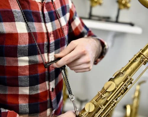 Boston Sax Shop  'NEWBURY STREET' Deluxe Strap - Medium Long - Image 3