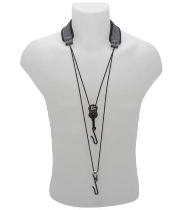 BG Bass Clarinet Neckstrap With 2 Hooks