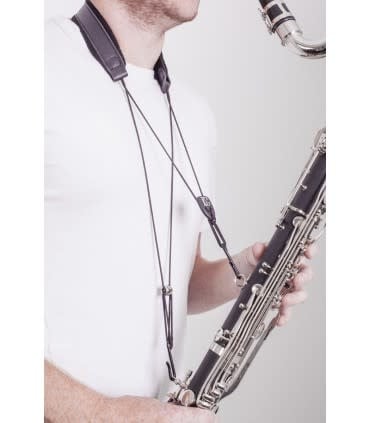 BG Bass Clarinet Neckstrap With 2 Hooks - Image 4