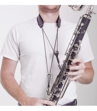 BG Bass Clarinet Neckstrap With 2 Hooks - Image 6
