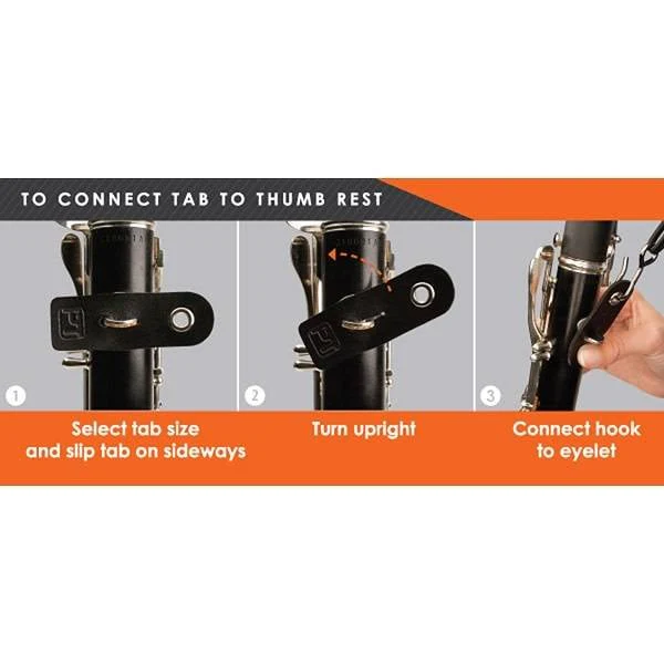 Protec 20″ Clarinet Neck Strap with Non-Elastic Cord - Image 4