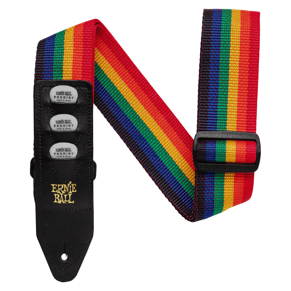 Ernie Ball Polypro Guitar Strap with Pickholder