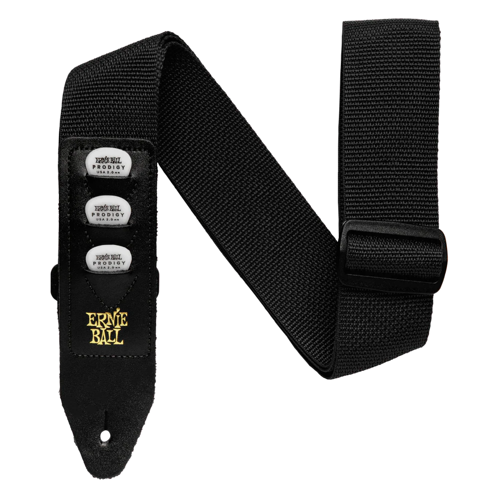 Ernie Ball Polypro Guitar Strap with Pickholder - Image 10