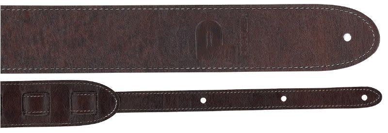 2" Basic Leather Guitar Strap - Image 2