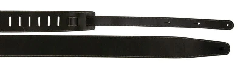 2.5" Baseball Leather Profile Guitar Strap - Image 2
