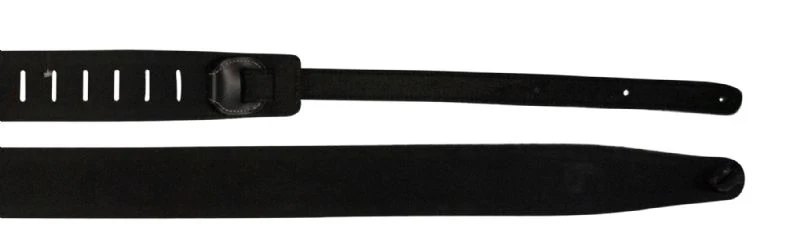 2.5" Baseball Leather Profile Guitar Strap - Image 4