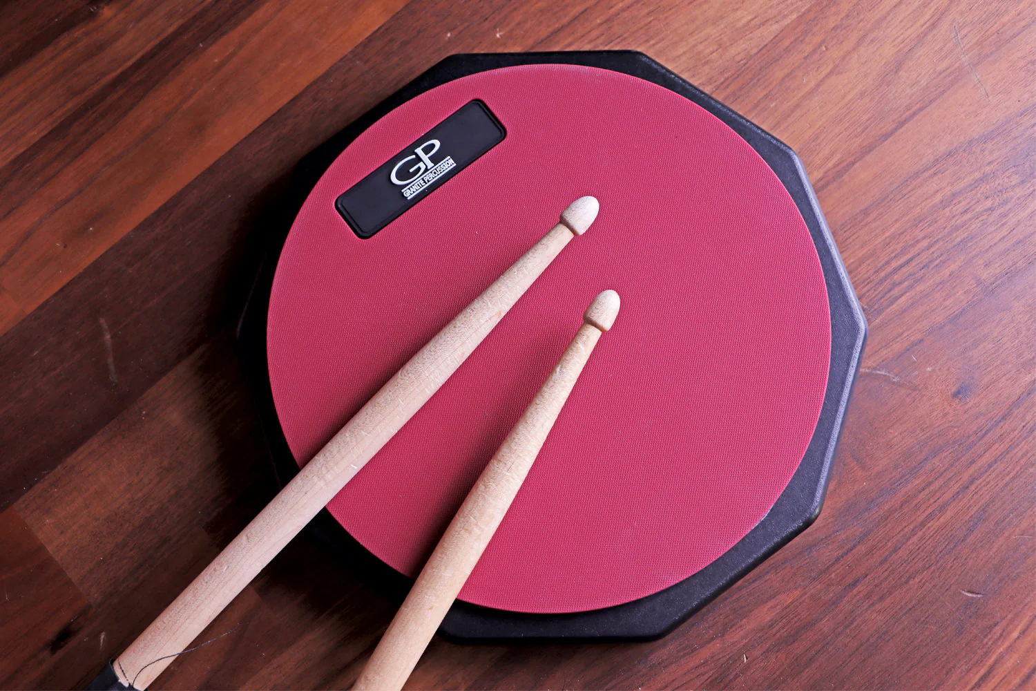 Granite Percussion GP-PD08 8" Rubberized Practice Pad - Image 3