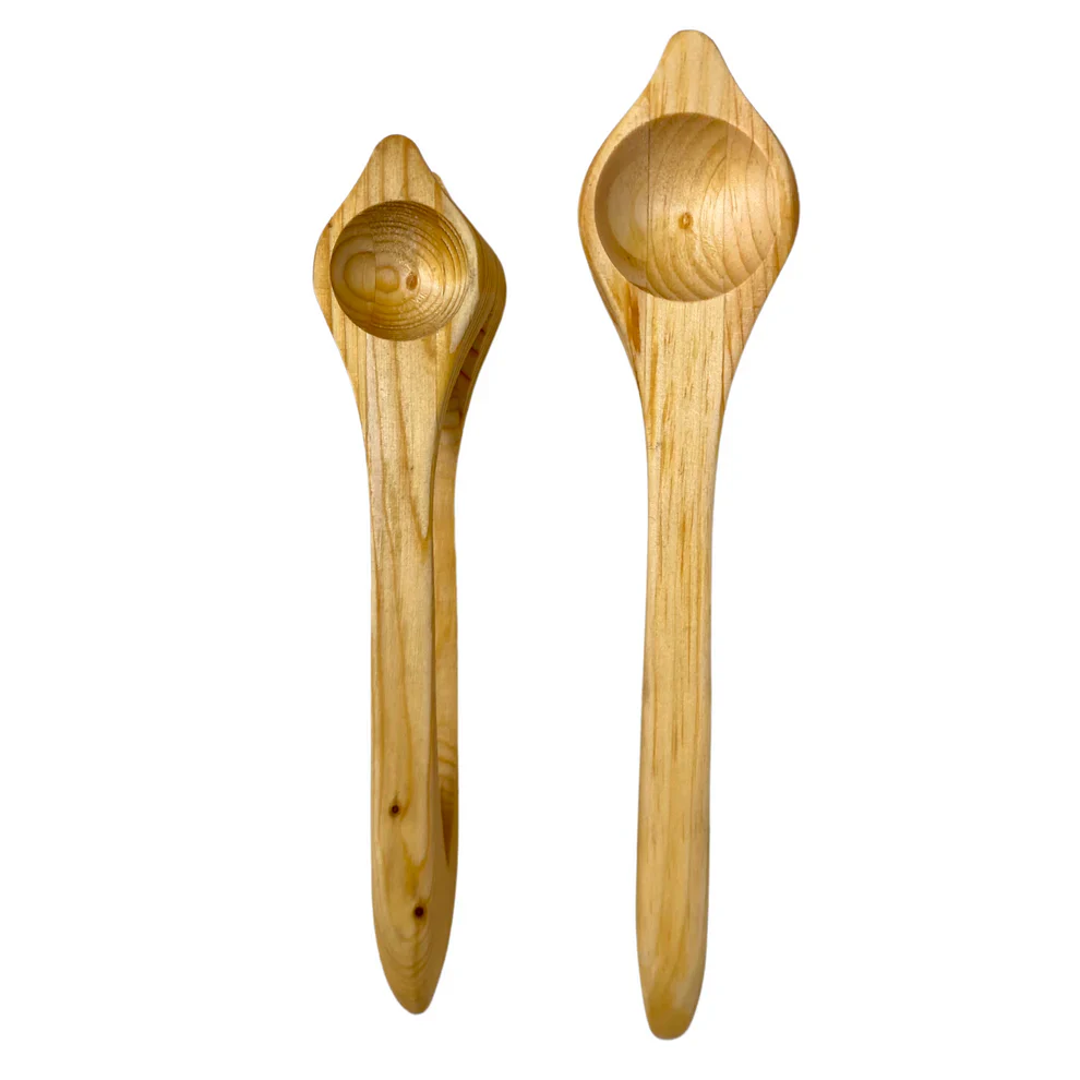 Percussion Artisanale Traditional Wooden Spoon Pro Series - E549 9" - Image 3