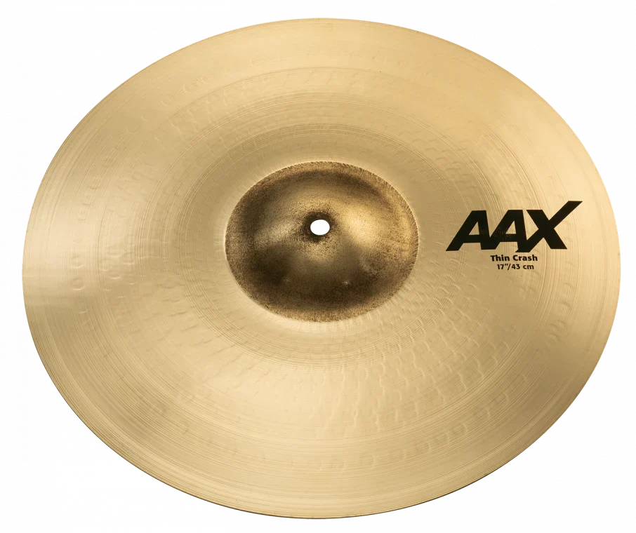 Sabian Thin Crash Cymbal AAX Brilliant - Image 2