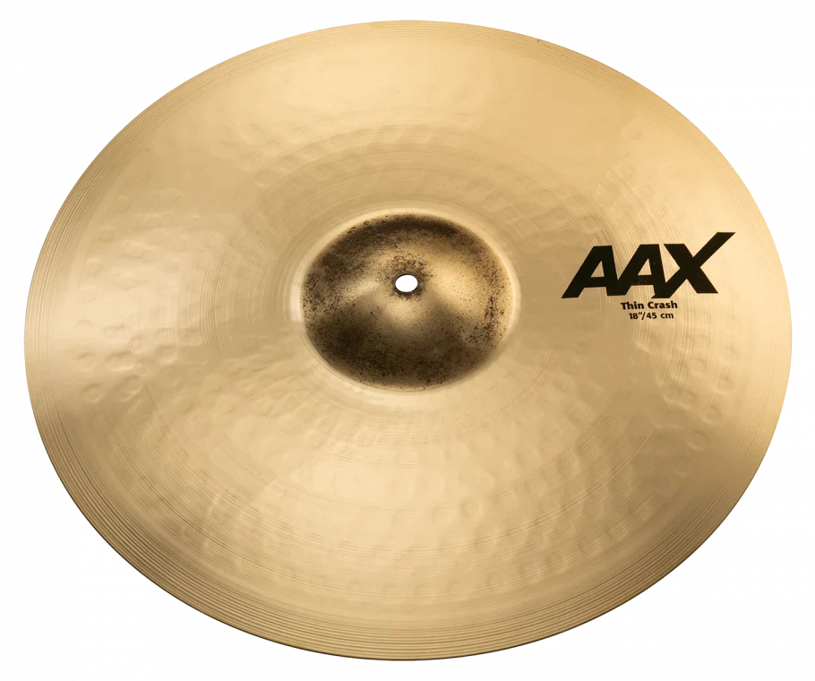 Sabian Thin Crash Cymbal AAX Brilliant - Image 3