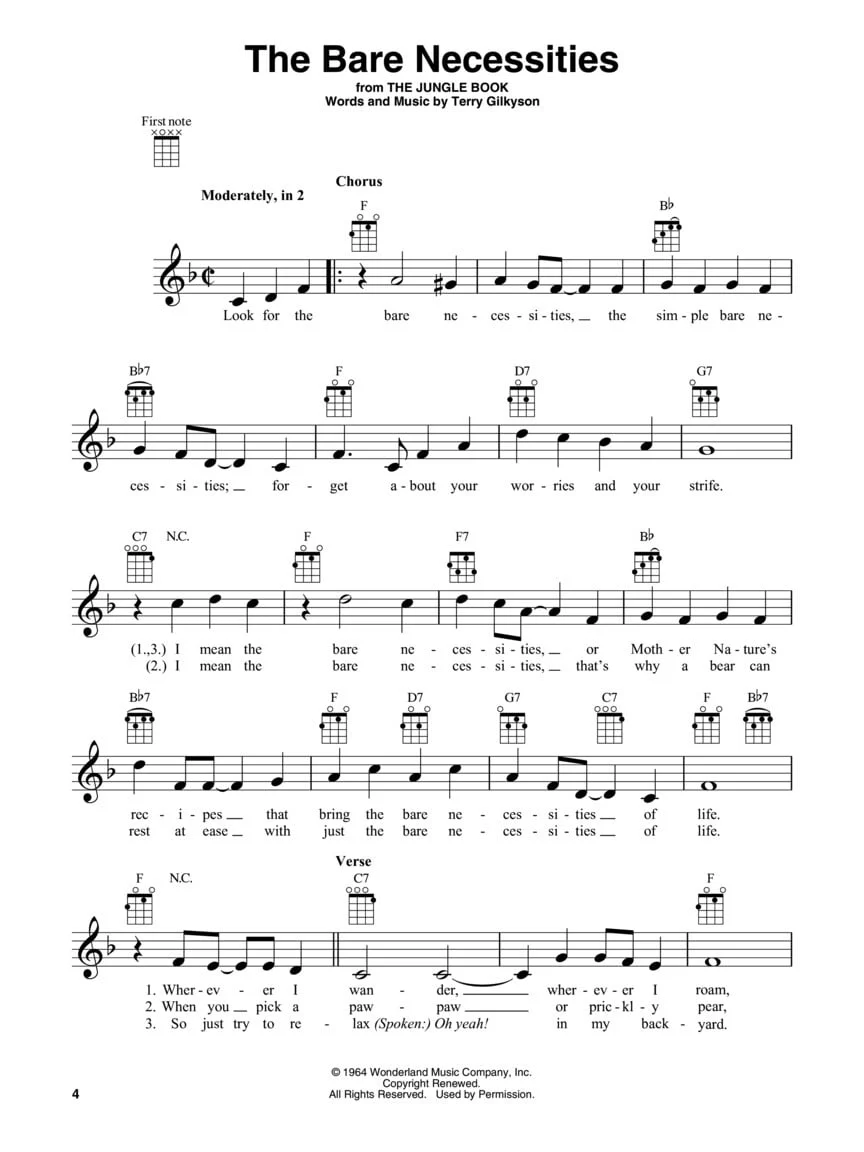 Disney Fun Songs for Ukulele - Image 5