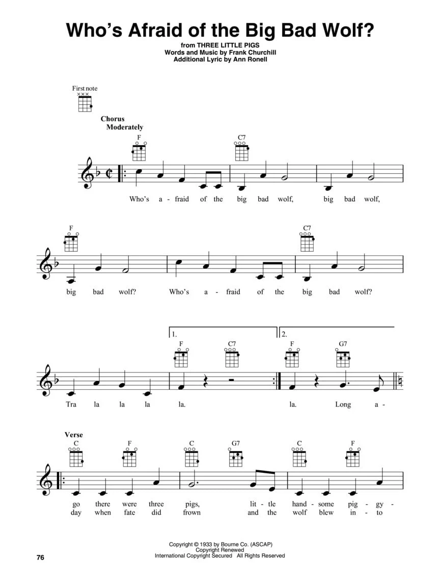 Disney Fun Songs for Ukulele - Image 6