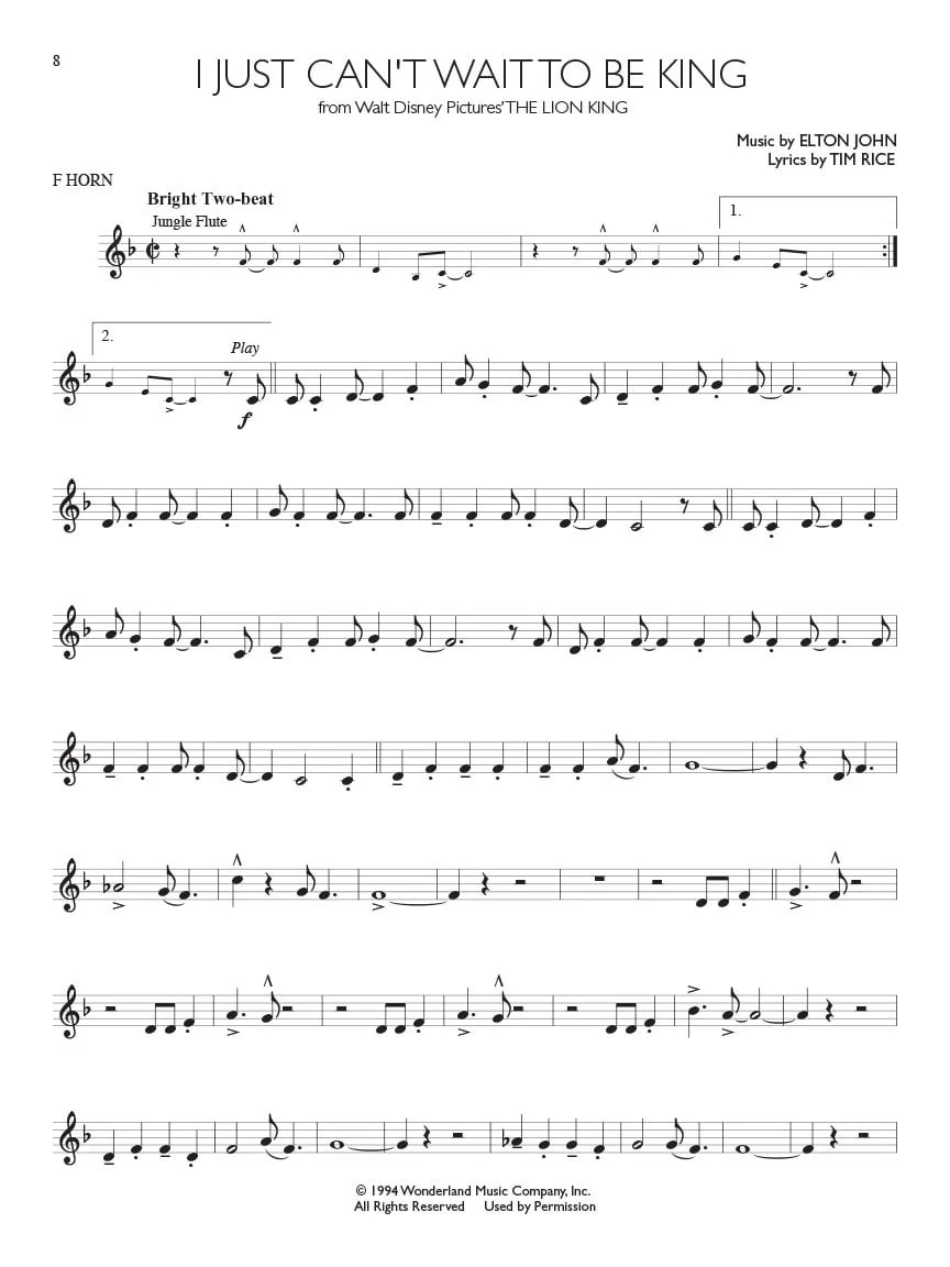 Disney Solos, French Horn - Image 5