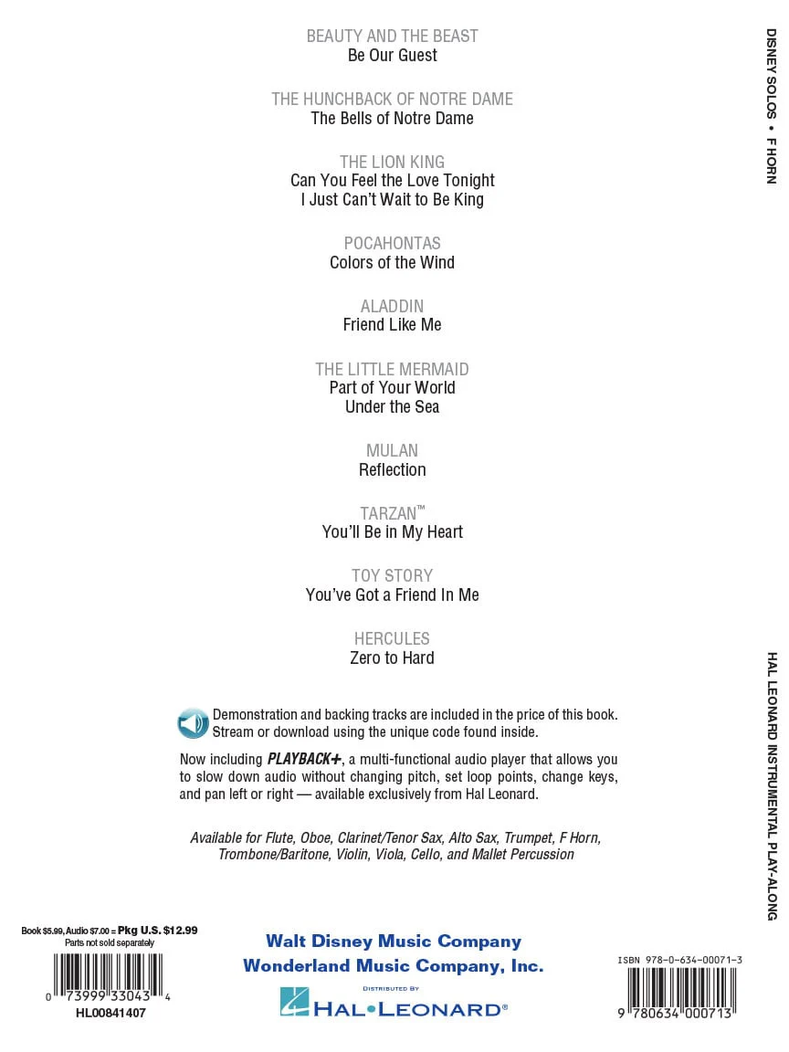 Disney Solos, French Horn - Image 6