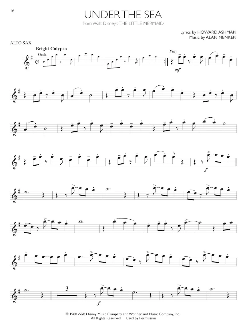 Disney Solos, Alto Saxophone - Image 5