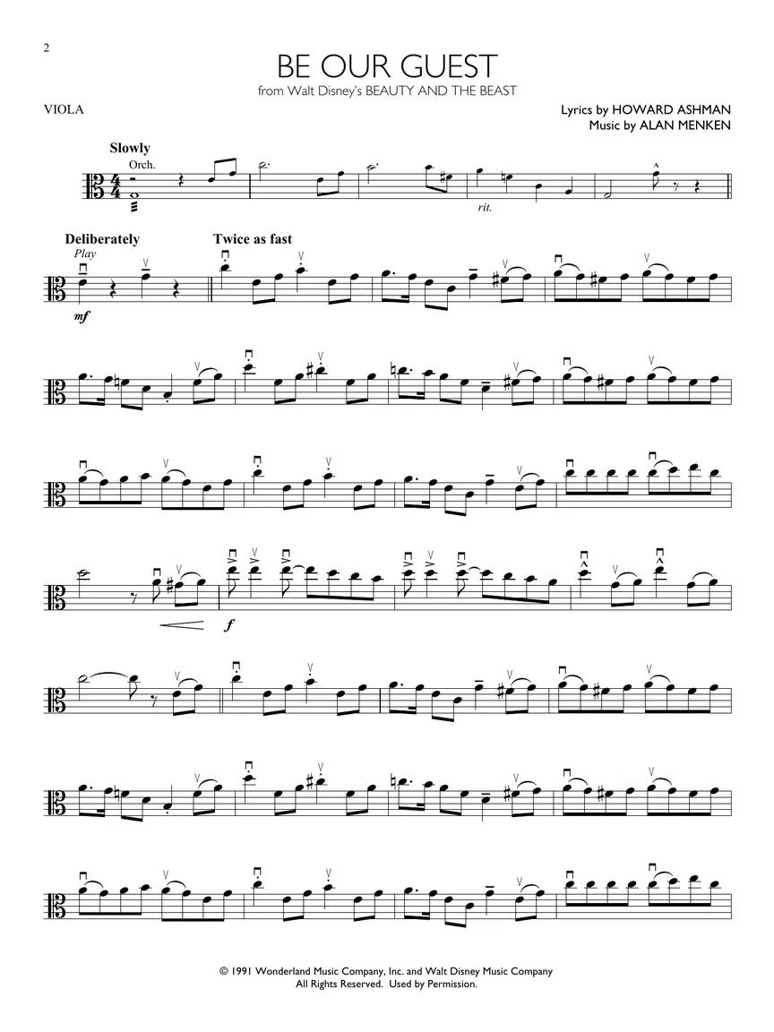 Disney Solos, Viola - Image 3