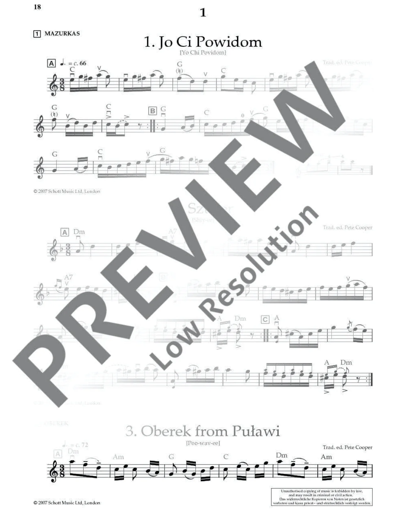 Eastern European Fiddle Tunes (80 Traditional Pieces for Violin) - Image 2