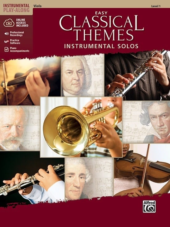 Easy Classical Themes Instrumental Solos, Viola