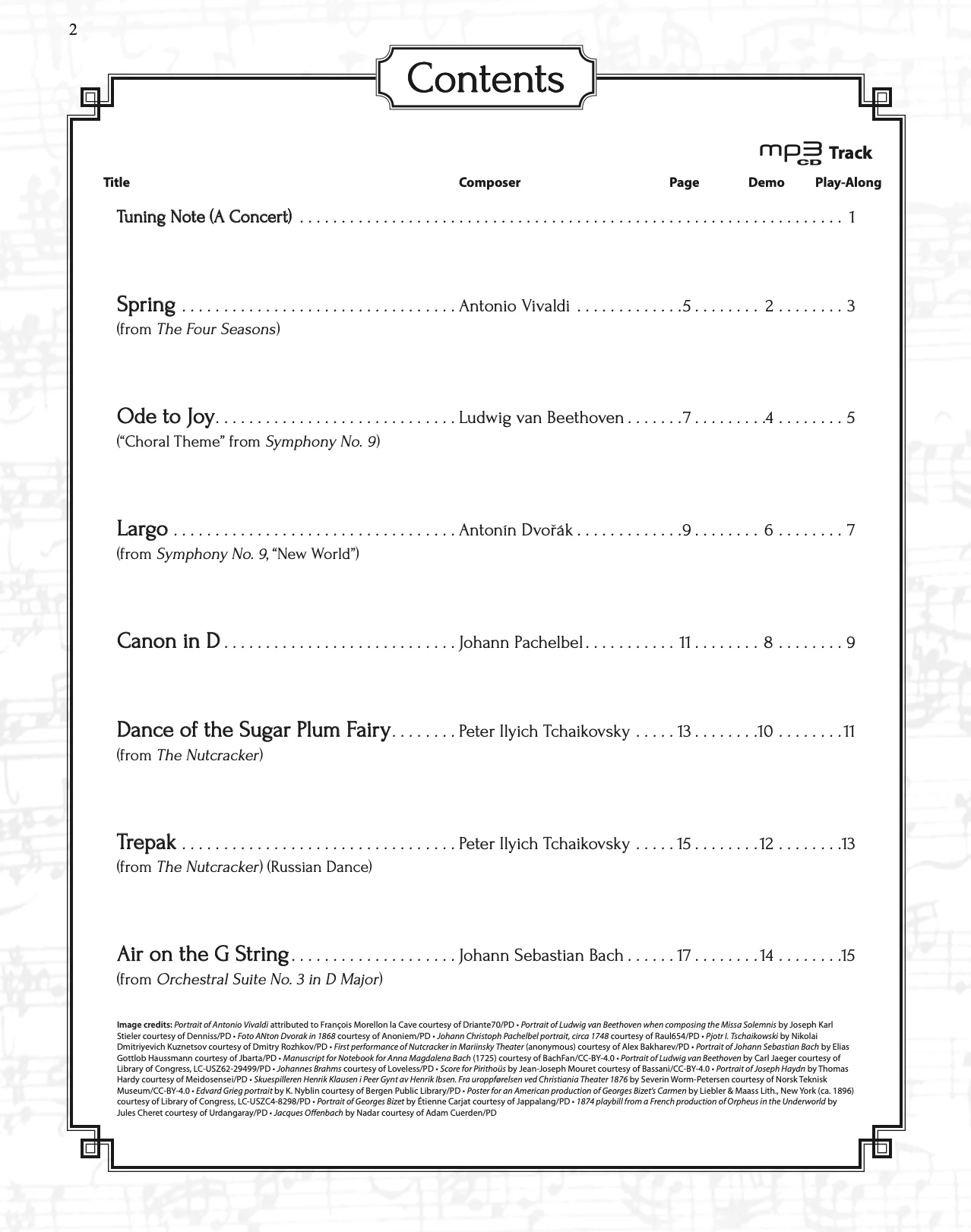 Easy Classical Themes Instrumental Solos, Cello - Image 2