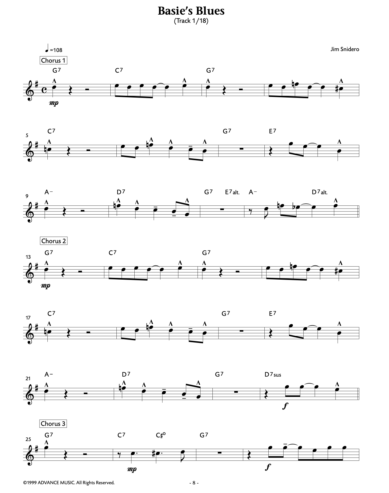 Easy Jazz Conception, Alto Sax / Baritone Sax - Image 2