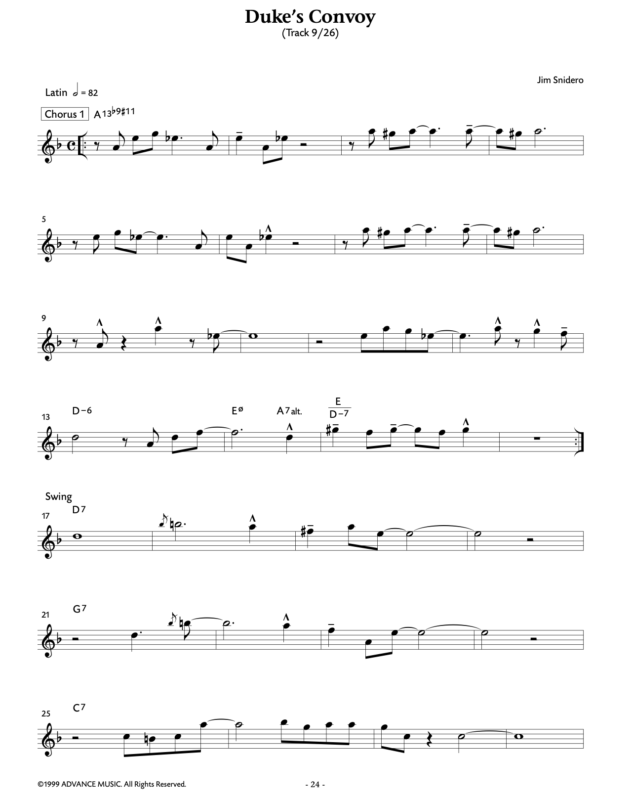 Easy Jazz Conception, Alto Sax / Baritone Sax - Image 7
