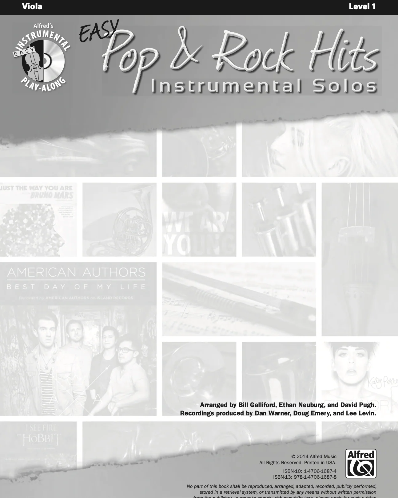 Easy Pop & Rock Hits Instrumental Solos, Violon alto - Image 2