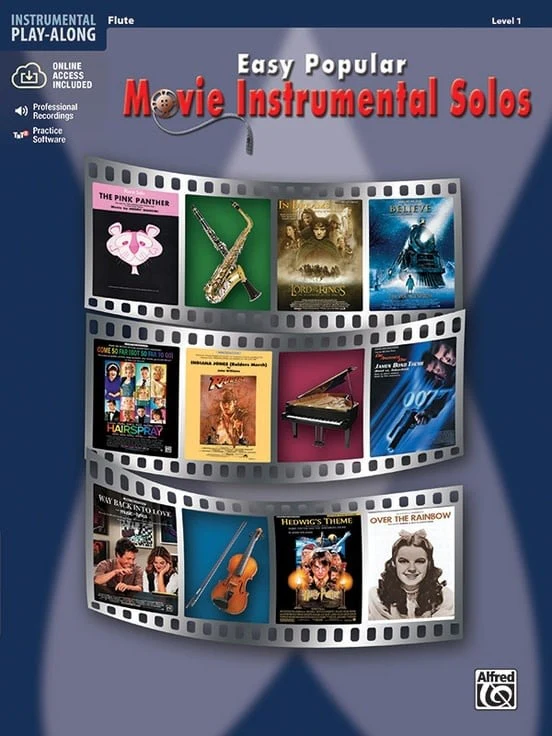 Easy Popular Movie Instrumental Solos, Flute