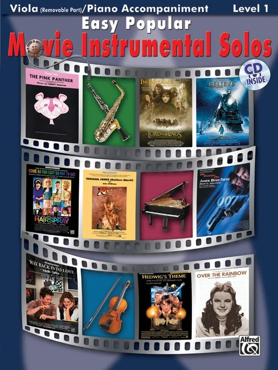Easy Popular Movie Instrumental Solos, Viola