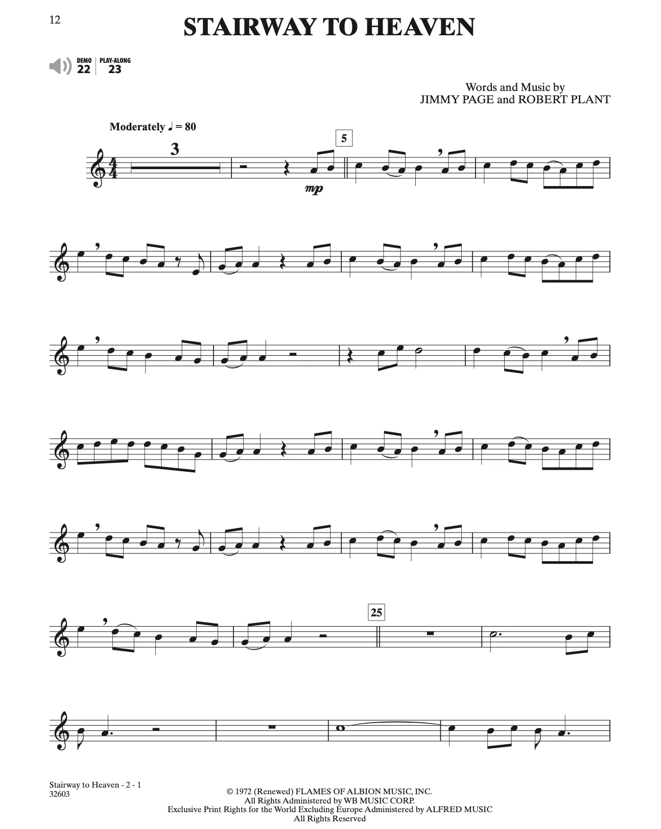 Easy Rock Instrumental Solos, Trumpet - Image 4