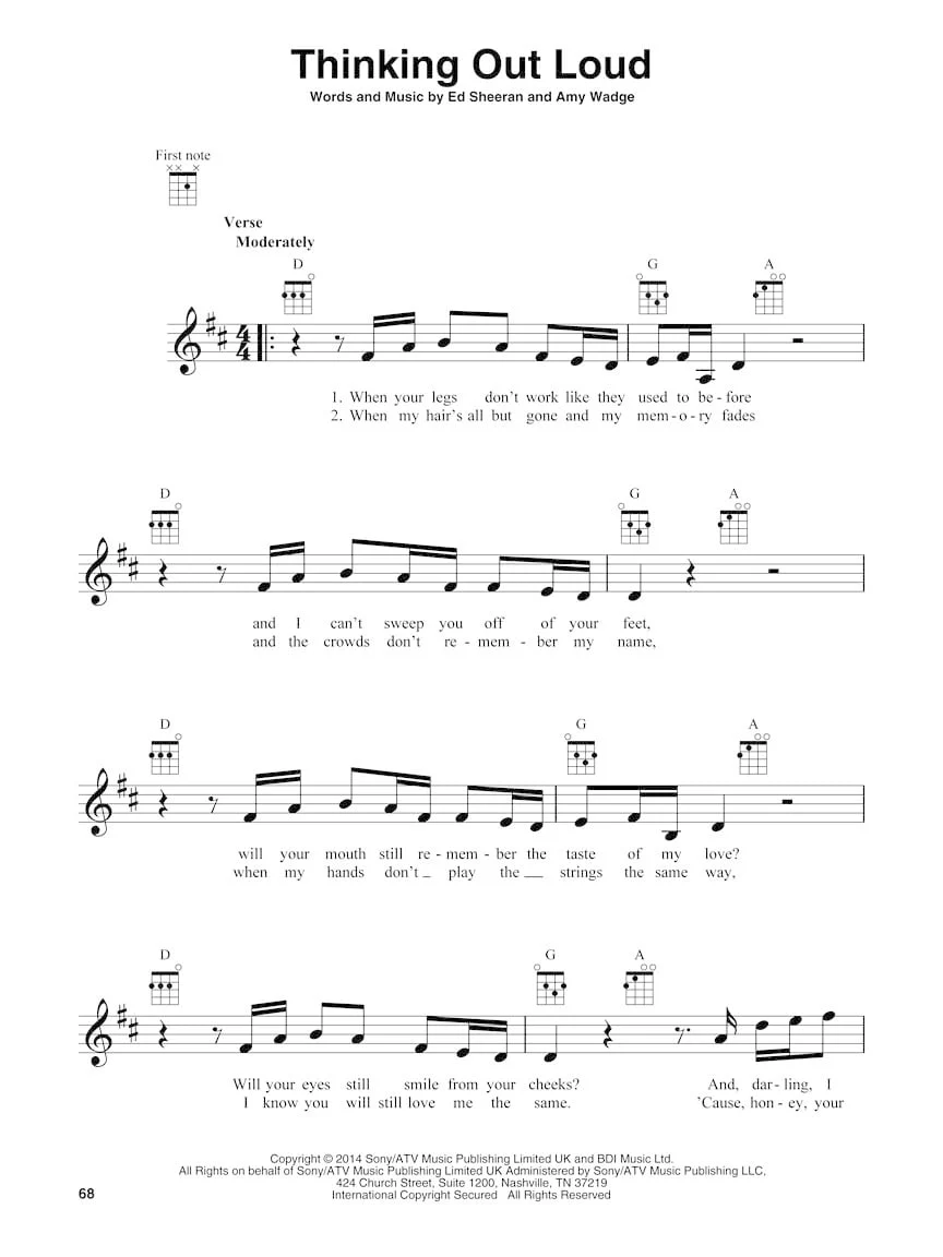 Ed Sheeran for Ukulele - Image 3
