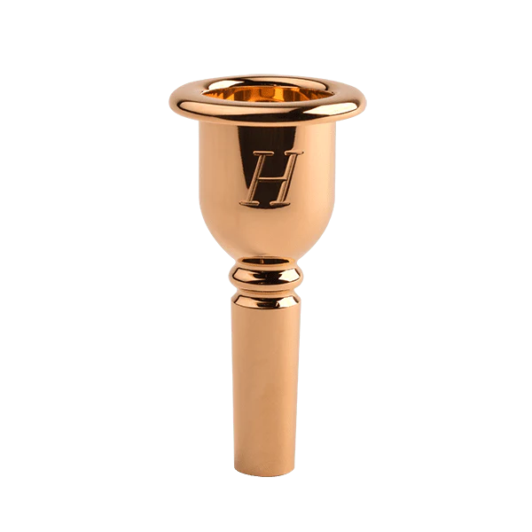 Denis Wick Heritage Trombone Mouthpiece Large Bore Gold Plated - Image 6