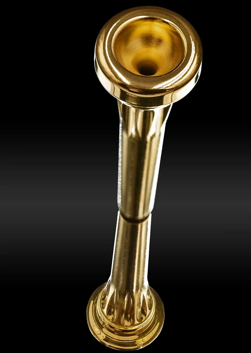 Lotus Nickel Silver Trumpet Mouthpiece - Image 2